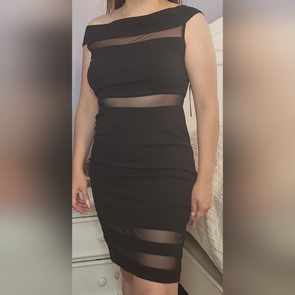 NY&C black dress size S new with tags